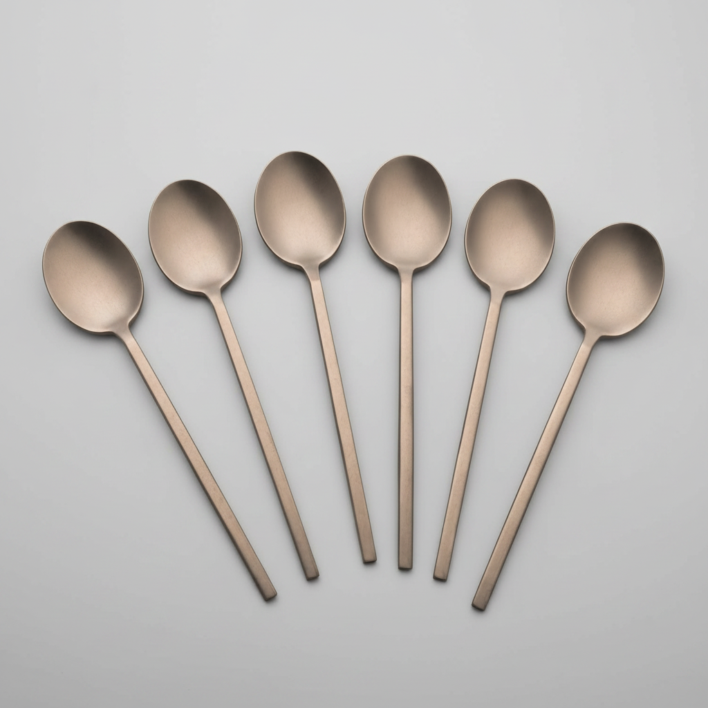 NEW Otto Dessert Spoon Set of 6 Antique Bronze - Pre order for October
