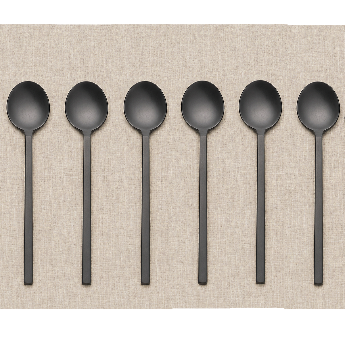 NEW Otto Dessert Spoon Set of 6 Vintage Black - Pre order for November
