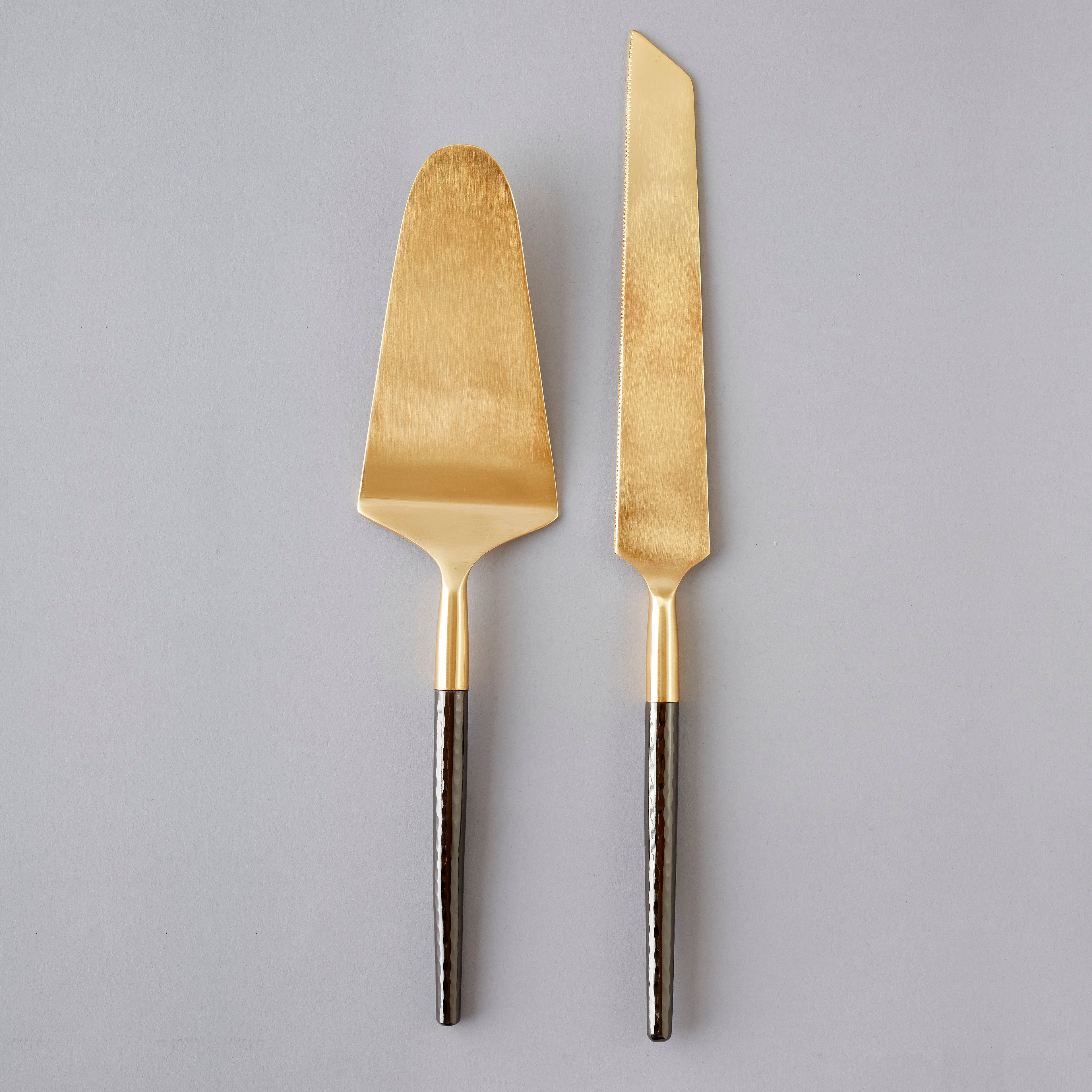 Nel Lusso Santo Cake and Knife Set